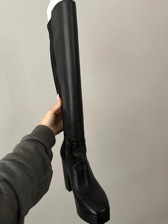 Stuart Weitzman Shoes - Stuart Weitzman Black Tall Leather Riding Boots